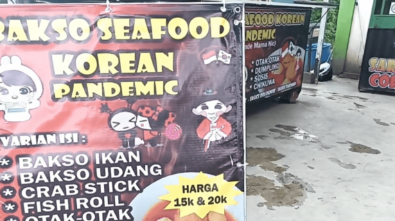 BAKSO SEAFOOD KOREAN Hanya ADA di Kedai Pandemic Komodo Labuan Bajo