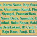 Jasa Digital Printing Kain Murah & Terbaik Di Labuan Bajo Nusa Tenggara Timur.
